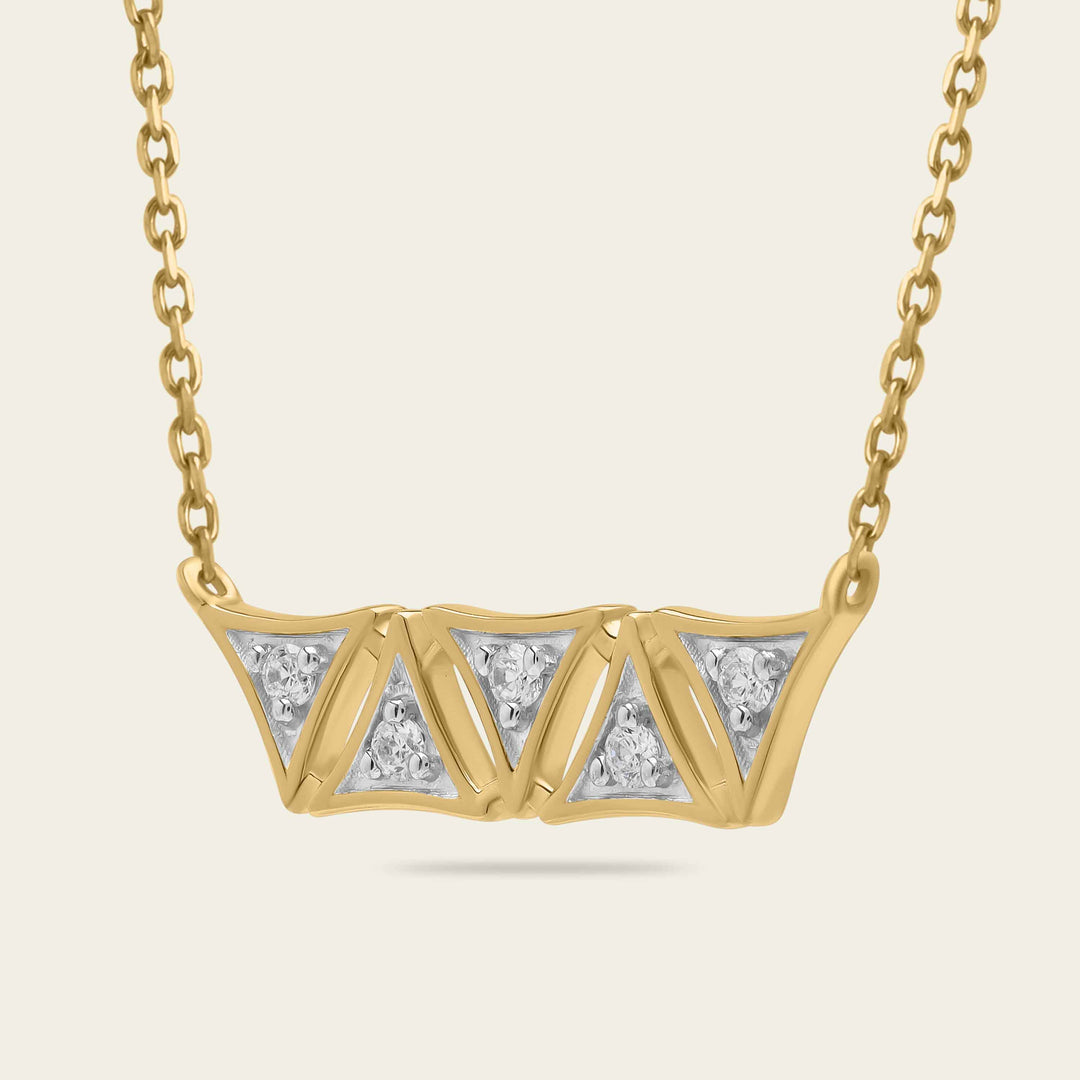 Collier Unity Bar Dularee Or