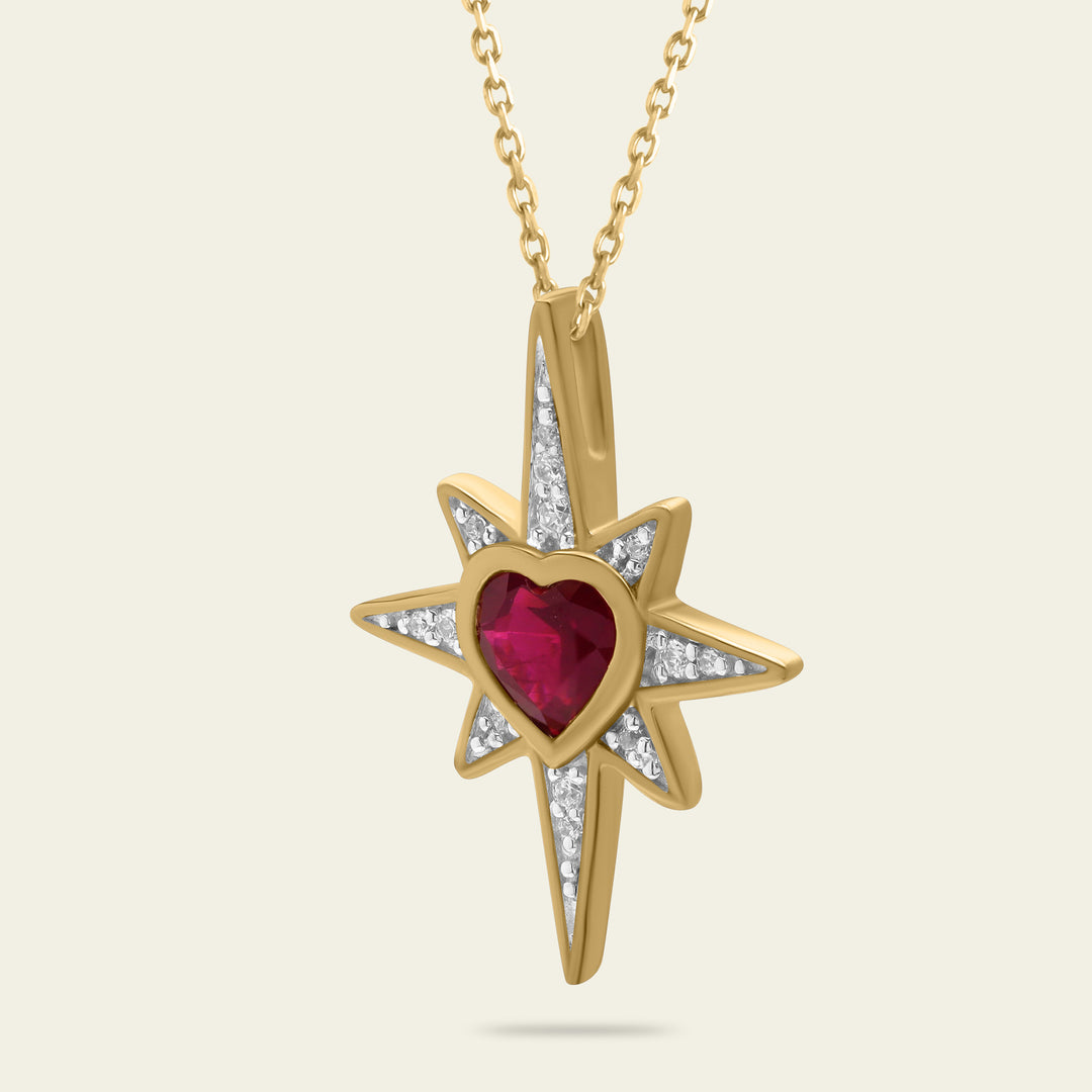 Pendentif North Star | Bijoux Dularee