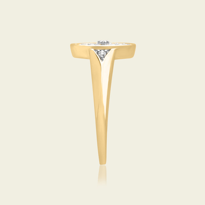 Bague Cosmic Flower Signet | Fleur de vie