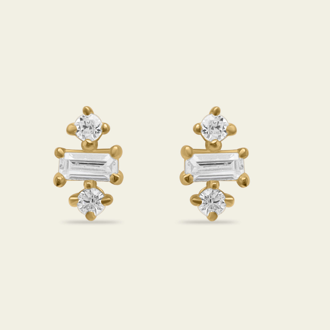 Boucles d'oreilles Glow Or et diamants