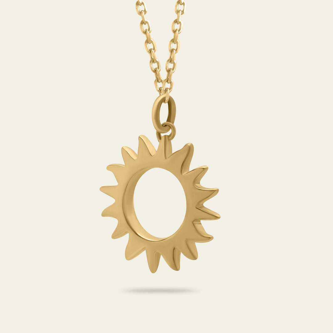 Pendentif Soleil Or Dularee Sunray