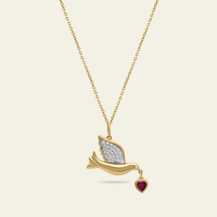 Charm Love Dove Dularee Pendentif