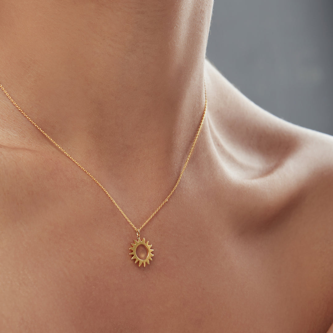 Pendentif Sunray Or | Dularee