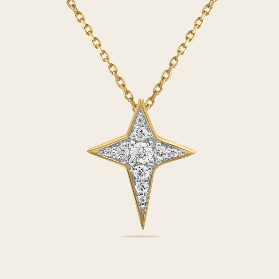 Collier Astra Cross Dularee Or