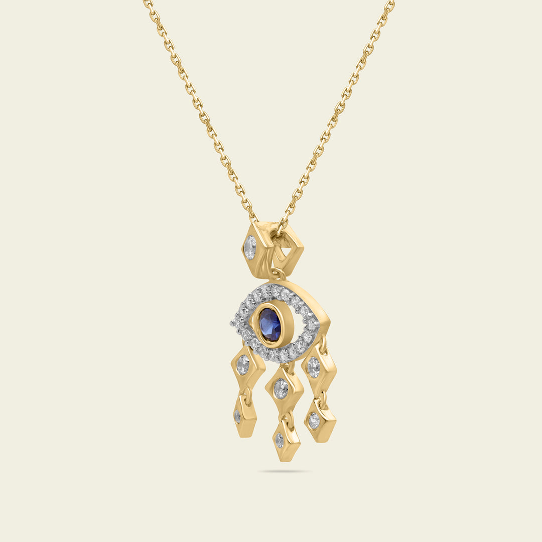 Pendentif Tiny evil eye | Dularee