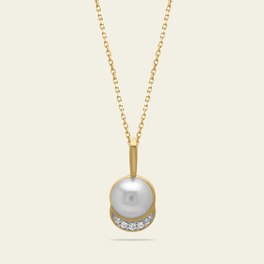 Pendentif Moonlit Pearl | Dularee Bijoux