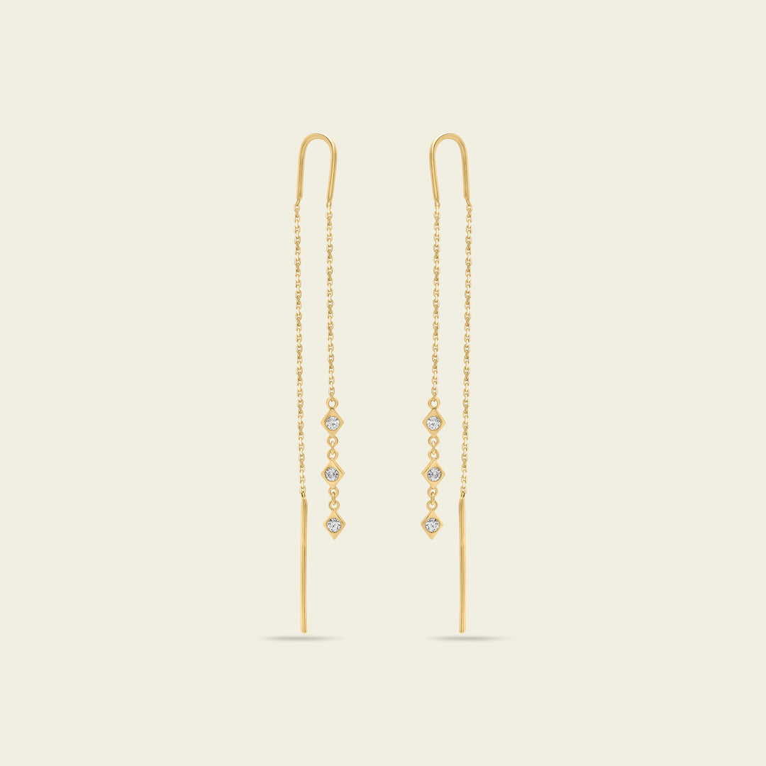 Boucles d'oreilles Trio Seed | Joaillerie Dularee