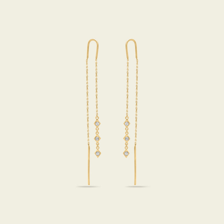 Boucles d'oreilles Trio Seed | Joaillerie Dularee